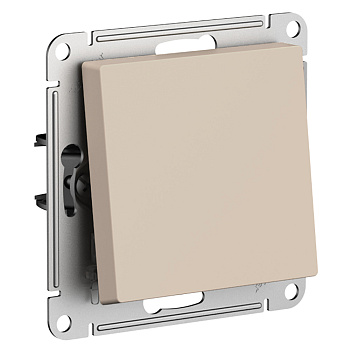 Systeme Electric AtlasDesign Песочный Выключатель с самовозвратом, сх.1, 10АХ, механизм