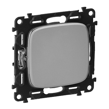 Legrand Valena ALLURE DIY Алюм Выключатель 1-клавишный 10А 250В 752901
