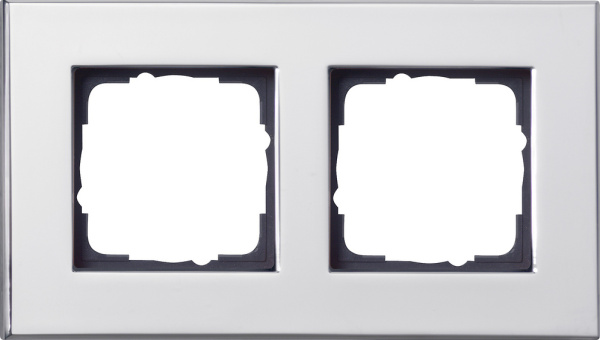 Gira ESP Хром Рамка 2-ая 021210