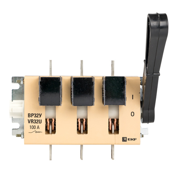 Купить EKF PROxima Выключатель-разъединитель ВР32У-31А31220 100А 1 направ. с д/г камерами несъемная левая/правая рукоятка MAXima