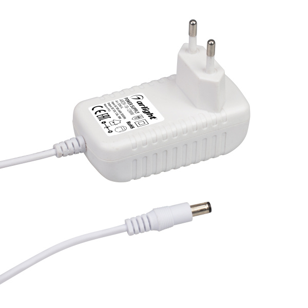 Arlight Блок питания ARDV-18-12WW (12V, 1.5A, 18W) (Адаптер, 3 года) 039614