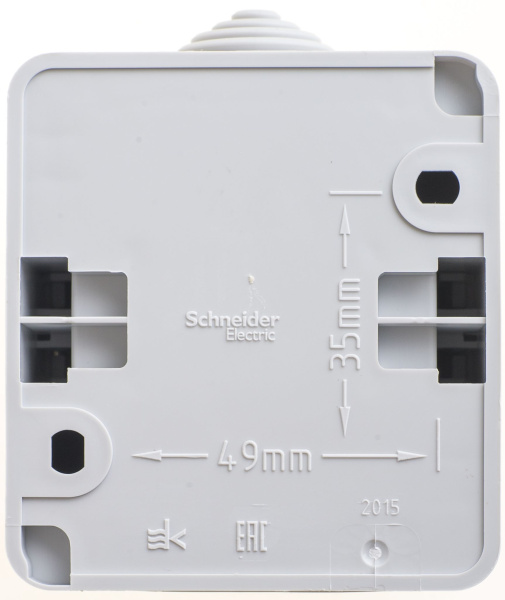 Купить Systeme Electric Этюд наруж Серый Выключатель 1-клавишный IP44