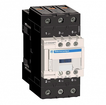 SE Contactors D Telemecanique Контактор 3P Everlink 440В, 50A, 3НО сил.конт. катушка 230В АС LC1D50AP7