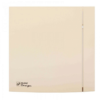 S&P SILENT Вентилятор накладной 200 м3/ч, 16 Вт, IP45 SILENT-200 CZ IVORY DESIGN-4C