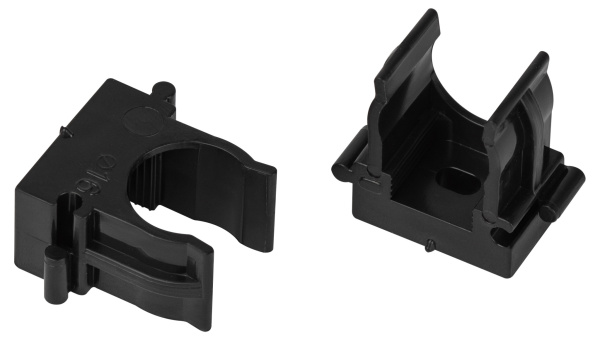 ЭРА Крепеж клипса для труб CLIP-16-B-MP прямой монтаж d 16мм черный 100шт