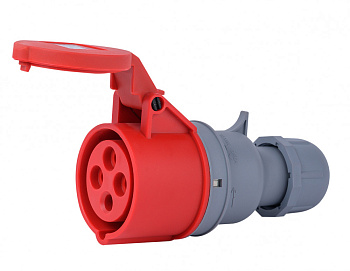 Dekraft Розетка перен. 3Р+РЕ 16А 380В IP44 РП-103