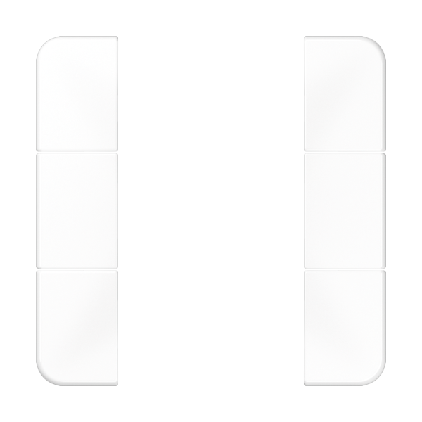 JUNG комплект накладок 3гр белый CD503TSAWW