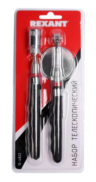 Купить Телескопический магнит и зеркало в наборе (2 пр.) Rexant 12-4822