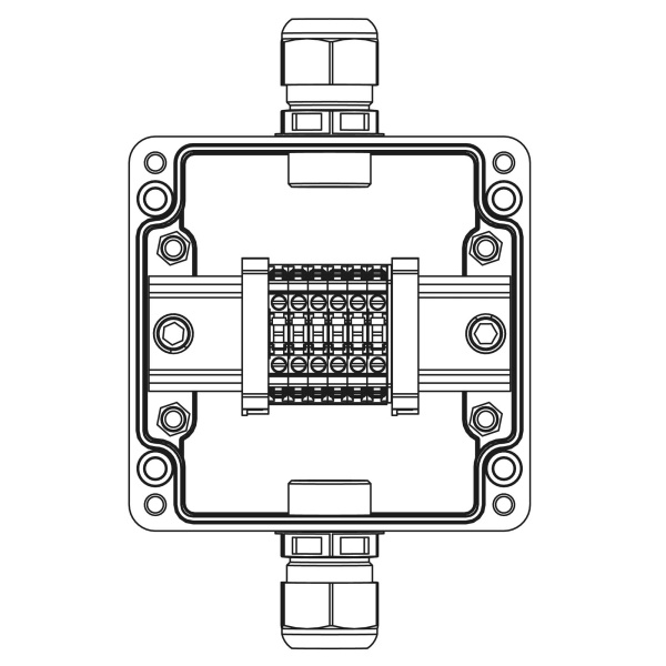 DKC TBE-P-03-(6xCBC.4)-1xPACMP(A)-1xPACMP(C)1Ex e IIC Т5 Gb / Ex tb IIIC T95°C Db IP66