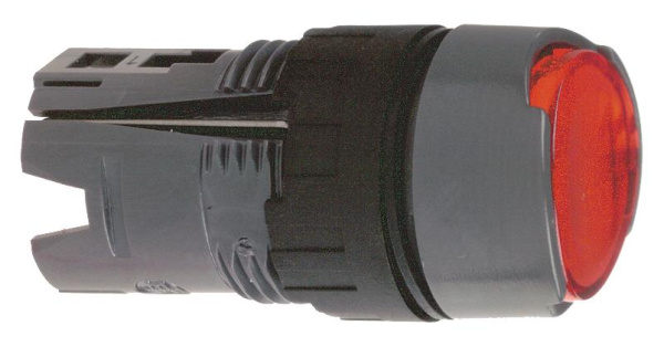 Купить SE Головка кнопки круглая с подсветкой красная ZB6AW4