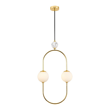 Favourite Подвес Sangamarmer L370*W120*H705/1200 2*G9*28W, excluded 3010-2P