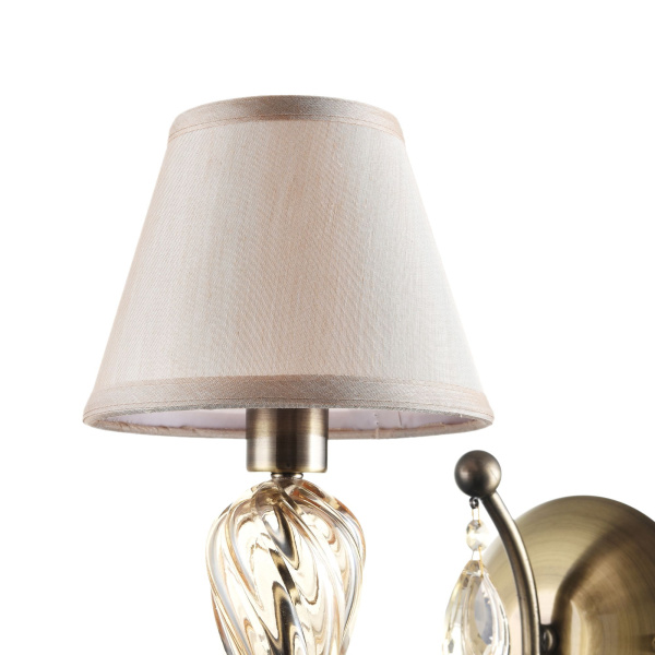 Купить Maytoni Royal Classic Murano Бронза Бра 1xE14 40W RC855-WL-01-R