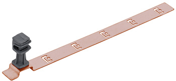 IEK Держатель проводника круглого 6-8мм черепичная кровля медь