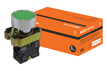 TDM Кнопка BА31 без подсветки зеленый 1з SQ0704-0038