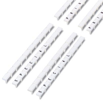 Phoenix Contact Маркировочные полосы Zack для маркировочных "кнопок" BN-ZB 8/WH-100:UNBEDRUCKT 5061109