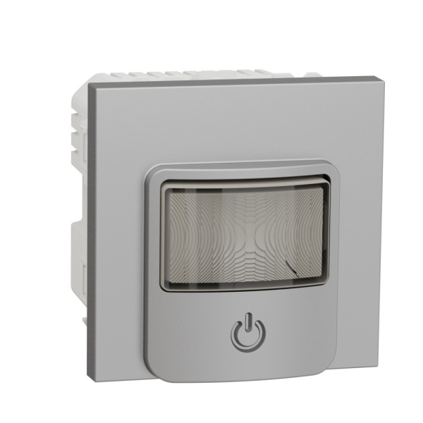 SE Wiser Unica New Алюминий Датчик движения с выключателем, 10 А, 230 В NU352630