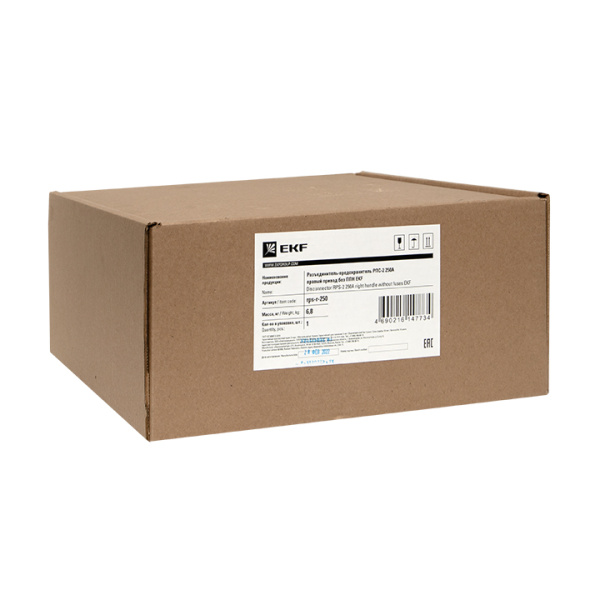 Купить Разъединитель-предохранитель РПС-2 250А правый привод без ППН EKF Basic rps-r-250