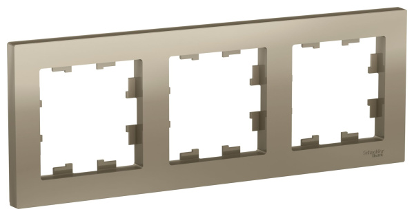 Купить Systeme Electric AtlasDesign Шампань Рамка 3-ая, универсальная
