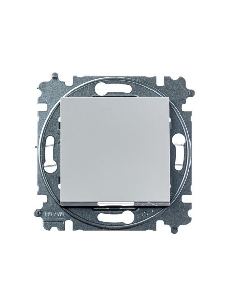 Купить ABB EPJ Levit серый / белый Переключатель перекрёстный 1-клавишный 2CHH590745A6016