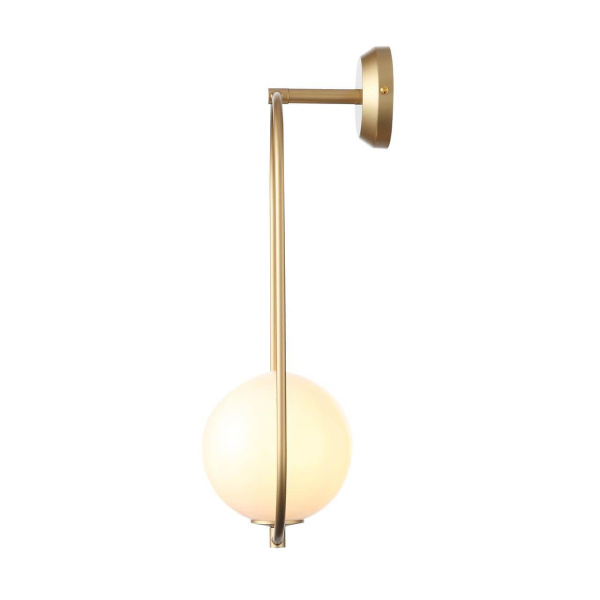 Купить ST Luce SL1118.201.01 Светильник настенный Золото/Белый E14 1*40W