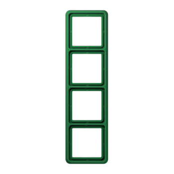 JUNG CD Зеленая Рамка 4-ая ударопрочная CD584WUGN