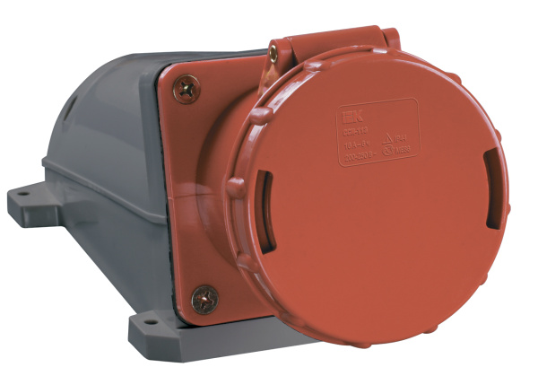 IEK Розетка 135 стационарная 3Р+РЕ+N 63А 380В IP54