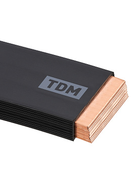 TDM Шина медная гибкая изолированная ШМГ 12х(120х1), 2м, SQ0841-0022