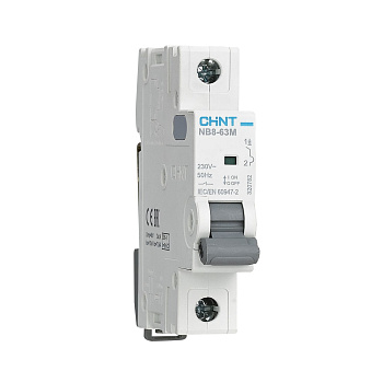 CHINT Автоматический выключатель NB8-63M 1P 32А 10кА х-ка L без тепл. расцеп. (R) 320780