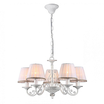 Freya Classic Sunrise Белый Люстра E14 40W FR2290PL-05W