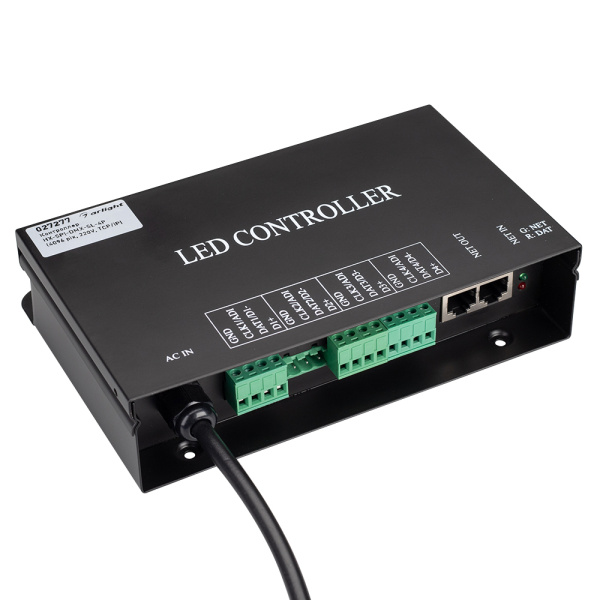 Arlight Контроллер HX-SPI-DMX-SL-4P (4096 pix, 220V, TCP/IP, add, ArtNet) (IP20 Металл, 2 года) 027277