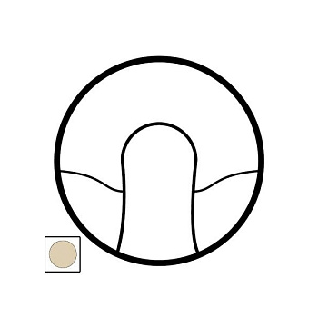 Legrand Celiane Беж Накладка вывода кабеля 066225