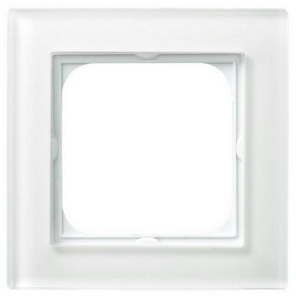 Ospel Sonata Стекло Белое Рамка 1-ая , толщина 6 мм (без внутр вставки) R-1RG/31