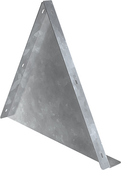 IEK Заглушка двускатной крышки лотка осн. 500мм HDZ