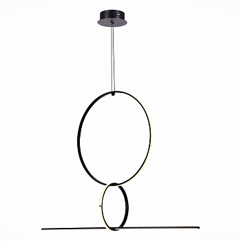 ST LUCE SL6113.433.01 Светильник подвесной Черный LED 1*50W 4000K