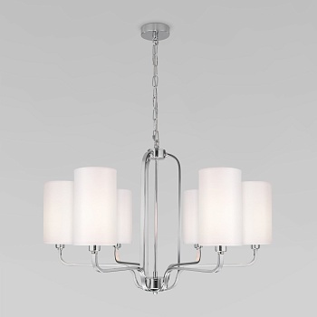 Eurosvet Классическая подвесная люстра 60128/6 хром a056931 Eurosvet Классическая подвесная люстра 60128/6 хром a056931