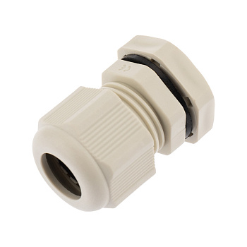 Кабельный ввод PG-13,5 (6-12 мм) серый (комплект 2 шт) цена за 1 шт. Rexant 07-8013-02