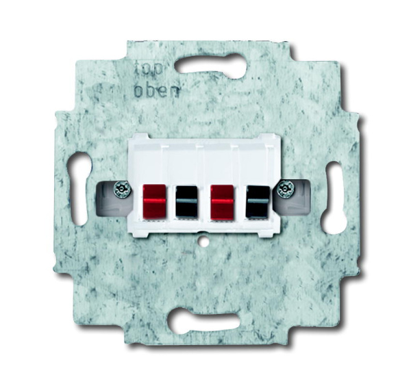 ABB BJE Мех Бел Аудиорозетка 2-ая (накладки 1766-хх и 2539-21х) 2CKA000230A0464