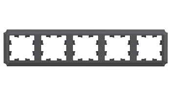 Systeme Electric AtlasDesign Antique Базальт Рамка 5-ая, универсальная