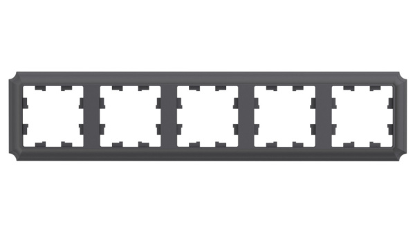 Systeme Electric AtlasDesign Antique Базальт Рамка 5-ая, универсальная