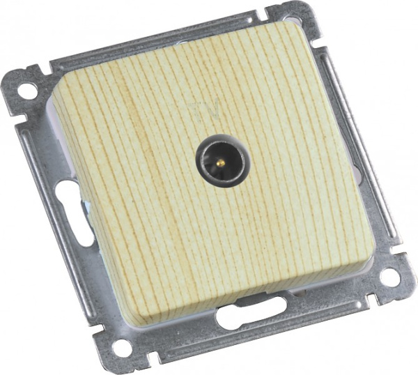 Hegel Мастер внутр Сосна РСТВ-401-02 Розетка телевизионная оконечная, механизм