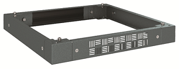 DKC Цоколь перфорированный с щеточным вводом 800 x 800 x 100 для напольных 19" IT-корпусов ДКС серии CQE, RAL7011