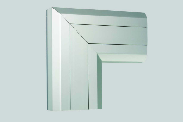 Simon Connect Алюминий Угол плоский L-образный (вверх) для ТК01163-8, Кабломакс TKA011216-8