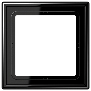 JUNG LS 990 Черная Рамка 1-ая LS981SW