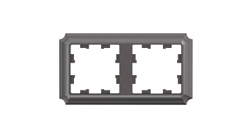 Systeme Electric AtlasDesign Antique Мокко Рамка 2-ая, универсальная