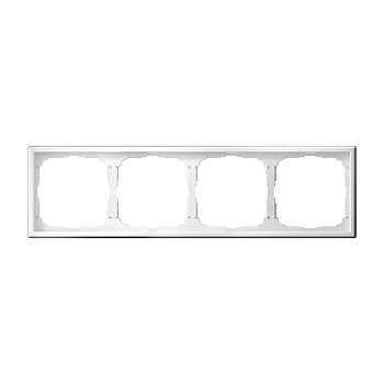 Systeme Electric ArtGallery Белый Рамка 4-ая, универсальная