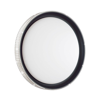 Sonex 3049/DL SN 035 Светильник пластик/черный LED 48Вт 3000-6000К D395 IP43 пульт ДУ SHINY