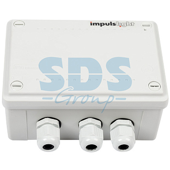 REXANT Контроллер для светодиодных лент 230 В, 1050 Вт 3 кан. х 1,6 А, 20 прогр., ДУ, IP54 143-304