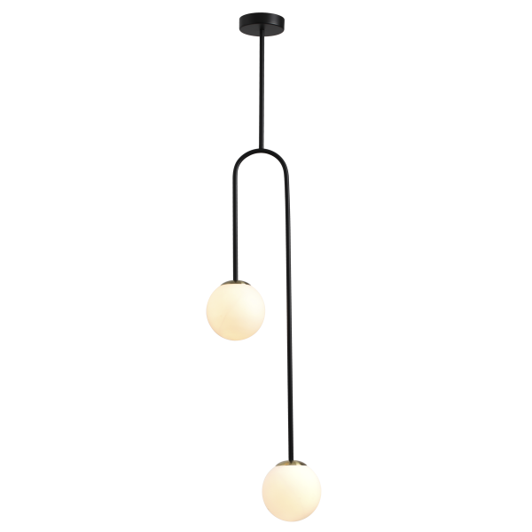 Купить Odeon Light 4340/2 L-VISION ODL22 180 черный Потолочный светильник IP20 E14*2 40W AMBI