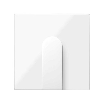 Simon 100 Белый глянец Накладка широкого вывода кабеля 10002051-130