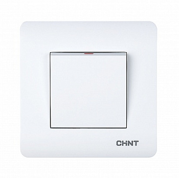 CHINT 1-клавишный выключатель 10А 250В